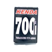 Câmara Kenda 700x23/25 F/V bico fino 48mm Câmara Kenda 700x23/25 F/V bico fino 48mm