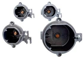 Câmara Queimador + Parafusos Fogão Cooktop Fischer 4 Bocas Câmara Queimador + Parafusos Fogão Cooktop Fischer 4 Bocas