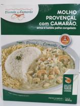 Camarão ao Molho Provençal com arroz e Batata palha
