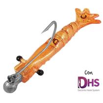 Camarão Artificial Rígido Deconto Anzol 10g