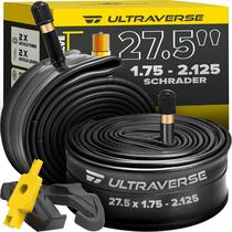 Câmaras de Ar para Bicicleta Ultraverse 27,5" Borracha Butílica Válvula Schrader Câmaras de Ar para Bicicleta Ultraverse 27,5" Borracha Butílica Válvula Schrader