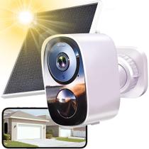 Cámaras de Seguridad HITELLARCAM 2K Inalámbricas para Exterior con Panel Solar