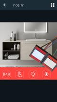 Camarim Botao touch screen adesivo para jateamento no vidro/espelho e botao touch screen 12 v