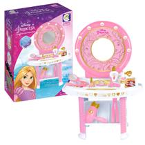 Camarim Das Princesas Disney Penteadeira Infantil Rosa Com Acessórios 61cm Para Meninas Cotiplás Camarim Das Princesas Disney Penteadeira Infantil Rosa Com Acessórios 61cm Para Meninas Cotiplás
