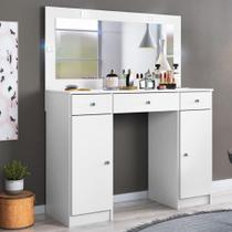 Camarim Penteadeira 3 Gavetas 2 Porta com LED Viena