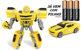 Camaro Transformers Vira Carro E Robô - DURACELL