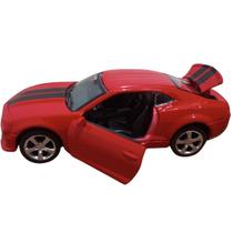 Camarro Miniatura Carro de Corrida Pneus de Boracha Abre Porta e Porta Mala 13cm - MK Toys