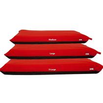 Camas para cães grandes 10cmx76cmx114cm cama de cachorro de lã vermelha 10cm colchão retangular de espuma