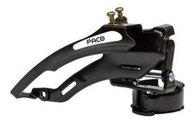 Cambio Dianteiro Dual Pull Preto 28.6/31.8 48d Paco Mtb Bike
