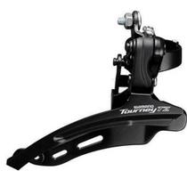 Câmbio dianteiro Shimano Tourney FD-TZ500 31.8 mm para 42 dentes down swing puxada baixa Câmbio dianteiro Shimano Tourney FD-TZ500 31.8 mm para 42 dentes down swing puxada baixa