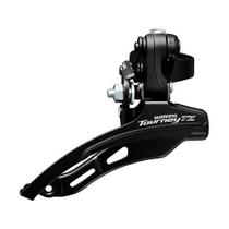 Câmbio dianteiro Shimano Tourney FD-TZ510 31.8 mm para 48 dentes down swing puxada baixa Câmbio dianteiro Shimano Tourney FD-TZ510 31.8 mm para 48 dentes down swing puxada baixa