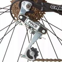 Câmbio Traseiro 6v 18 Velocidades Com Gancheira Paco Bicicleta Mtb Câmbio Traseiro 6v 18 Velocidades Com Gancheira Paco Bicicleta Mtb