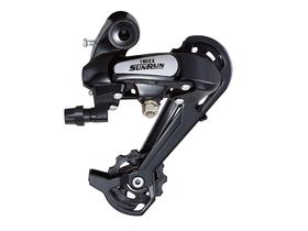 Cambio Traseiro 7v S/Gancheira Sunrun Cage Longo Bicicleta Mtb