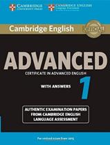 Cambridge english advanced 1 sb with answers - CAMBRIDGE UNIVERSITY