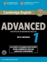 Cambridge english advanced 1 - student's book with answers and audio cds - CAMBRIDGE UNIVERSITY PRESS DO BRASIL