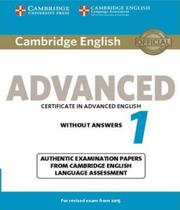 Cambridge english advanced 1 students book without answers