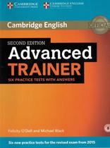 CAMBRIDGE ENGLISH ADVANCED TRAINER SIX PRACTICE WITH ANSWERS & AUDIO CD - 2ND ED -