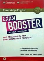 Cambridge english exam booster for preliminary and preliminary for schools without answer key with audio - comprehensive exam practice for students