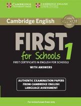 Cambridge english first 1 for schools revised exam from 2015 sb with answers