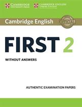 Cambridge English First 2 Sb Without Answers Cambridge English First 2 Sb Without Answers