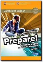 Cambridge english prepare! 1 sb with online wb - 1