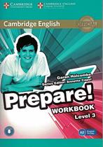 Cambridge english prepare! 3 wb with online audio - 1st ed - CAMBRIDGE UNIVERSITY