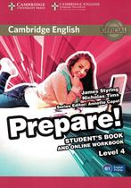 Cambridge english prepare! 4 sb with online wb - 1st ed