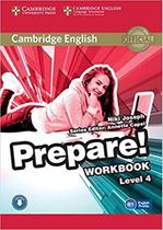 Cambridge english prepare! 4 wb with online audio - 1st ed - CAMBRIDGE UNIVERSITY