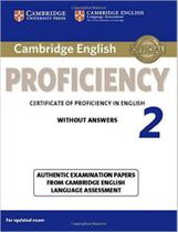 Cambridge english proficiency 2 - student's book without answers - CAMBRIDGE UNIVERSITY PRESS DO BRASIL