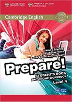 Cambridge english - students book e workbook - prepare - vol. 4 - CAMBRIDGE DO BRASIL