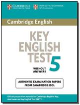 Cambridge key english test 5 sb