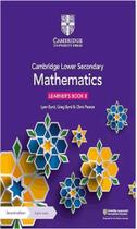 Cambridge lower secondary mathematics learners book 8 with digital access (1 year) 2ed