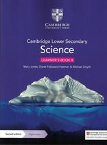 Cambridge lower secondary science learners book 8 with digital access - 2nd ed - CAMBRIDGE BILINGUE