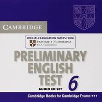 Cambridge Preliminary English Test 6 Audio Cds - CAMBRIDGE AUDIO VISUAL & BOOK TEACHER