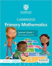 Cambridge Primary Mathematics 1 - Learner's Book With Digital Access (1 Year) - Second Edition - Cambridge University Press - ELT