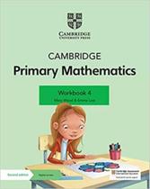 Cambridge Primary Mathematics 4 - Workbook With Digital Access (1 Year) - Second Edition - Cambridge University Press - ELT