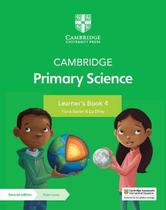 Cambridge Primary Science Learner'S Book 4 With Digital Acce - CAMBRIDGE UNIVERSITY