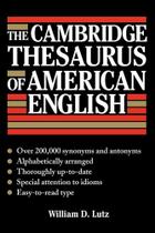 Cambridge Theasurus Of American English - Cambridge University Press - ELT