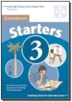 Cambridge young learners starters 3 students bookd