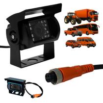 Câmera 18 LEDs Infravermelho Aviador 4 pinos 160 HD 1080P Veicular IP67 Visão Noturna Universal Completo 12v 24v Câmera 18 LEDs Infravermelho Aviador 4 pinos 160 HD 1080P Veicular IP67 Visão Noturna Universal Completo 12v 24v