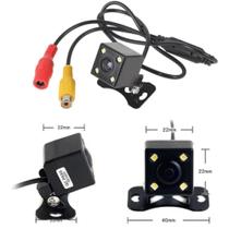 Câmera 180 graus veicular ré alta resolução HD 1080p ótima resolução 2.0mp com exibição de linhas