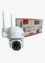 Câmera 2 Antenas Ip66 Wifi Branco