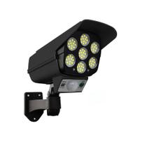 Câmera 360 Falsa Sensor de Presença Prova Dágua Painel Solar