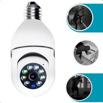 Câmera 360º com monitoramento direto via celular.