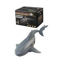 Câmera 480p RC Submarino Controle Remoto Barco Subaquático Brinquedo Robô Tubarão Animal Para