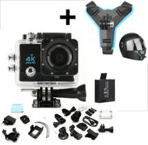 Camera 4k Sport C/ Suport Moto Prova d'água