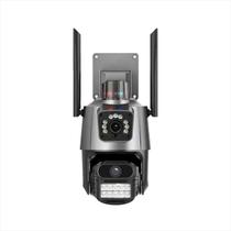 Camera 4k Wifi Segurança 6 Mp Visão Noturna Tela Dupla Com Voz