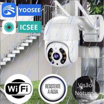Câmera A8 Externa Ip A Prova D'água com Infravermelho Alarme Wifi Hd Sensor De Movimento Bivolt app yoosee ou icsee Câmera A8 Externa Ip A Prova D'água com Infravermelho Alarme Wifi Hd Sensor De Movimento Bivolt app yoosee ou icsee