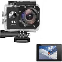 Câmera Ação 1080p HD Filmadora Sports Moto Prova d'água