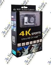 Câmera Action Go Cam Pro Sport Ultra 4K com assesorios